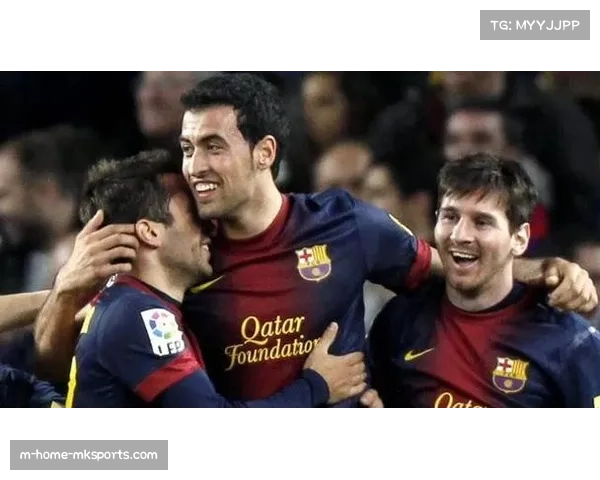 梅西与队友默契配合 与布斯克茨阿尔巴重现巴萨连线